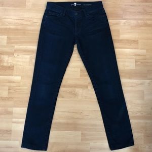 ‼️SALE‼️ 7 for All Mankind Roxanne Dark Skinny Jeans, EUC